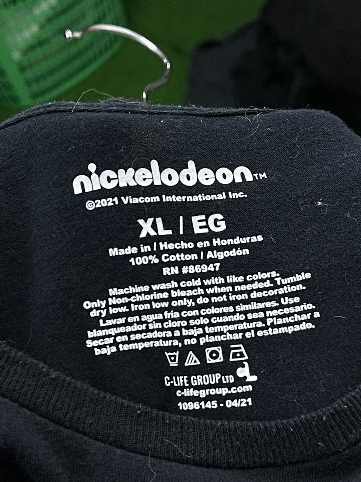 Nickelodeon Nickelodeon Rugrats Black T-Shirt Size US XL / EU 56 / 4 - 10 Thumbnail