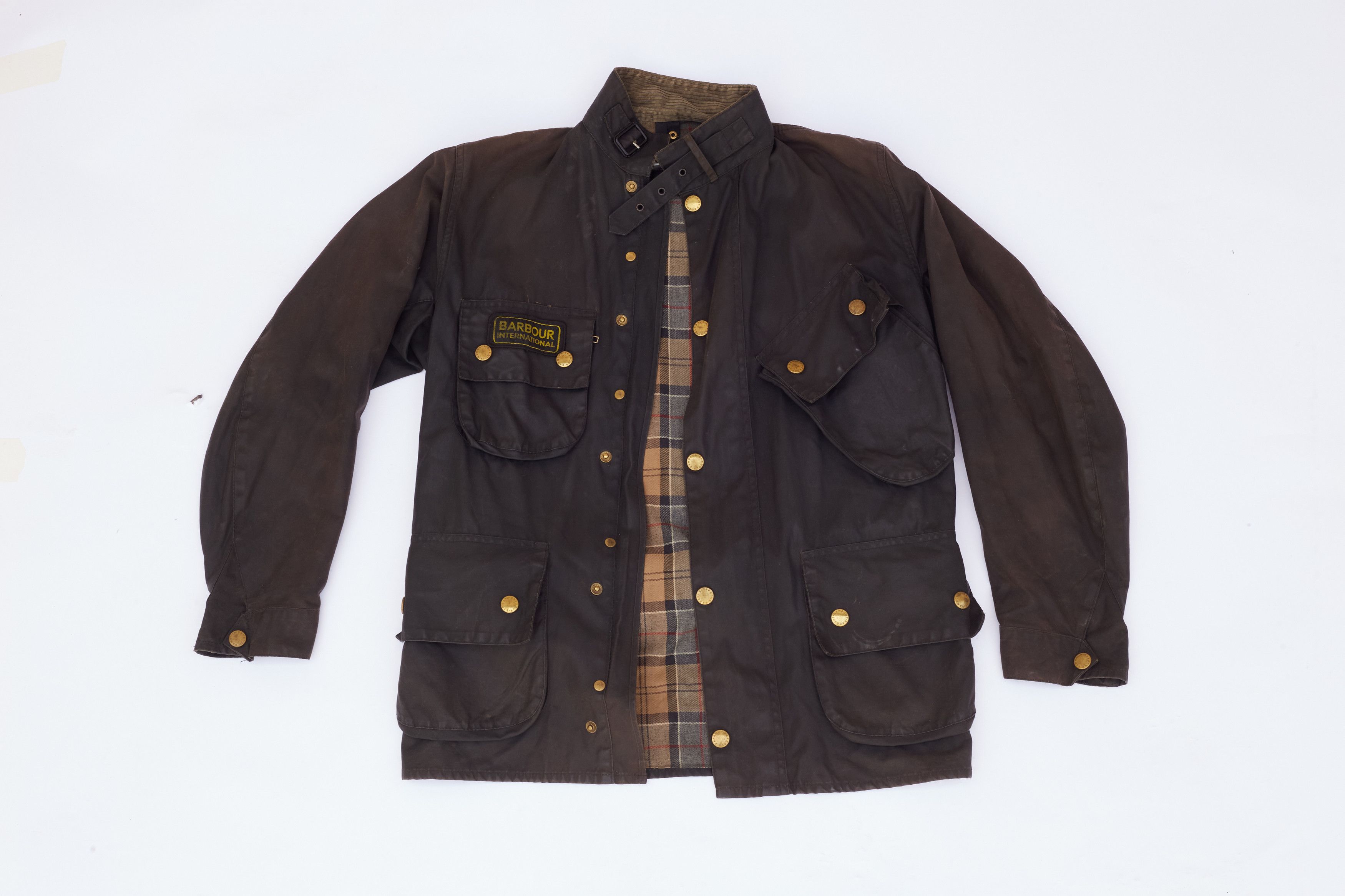Barbour × Vintage BARBOUR International Steve McQueen Waxed Jacket