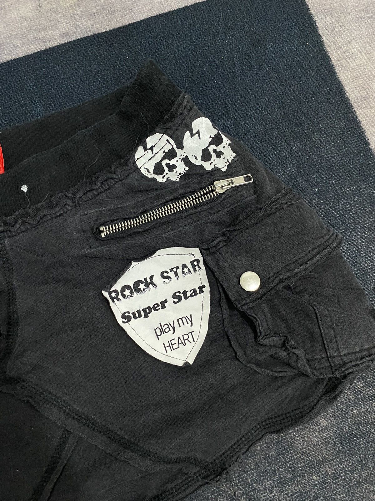 14th Addiction GREED IFSIX LGB PUNK Y2K STYLE MINI SKIRTS Size 27" / US 4 / IT 40 - 3 Thumbnail