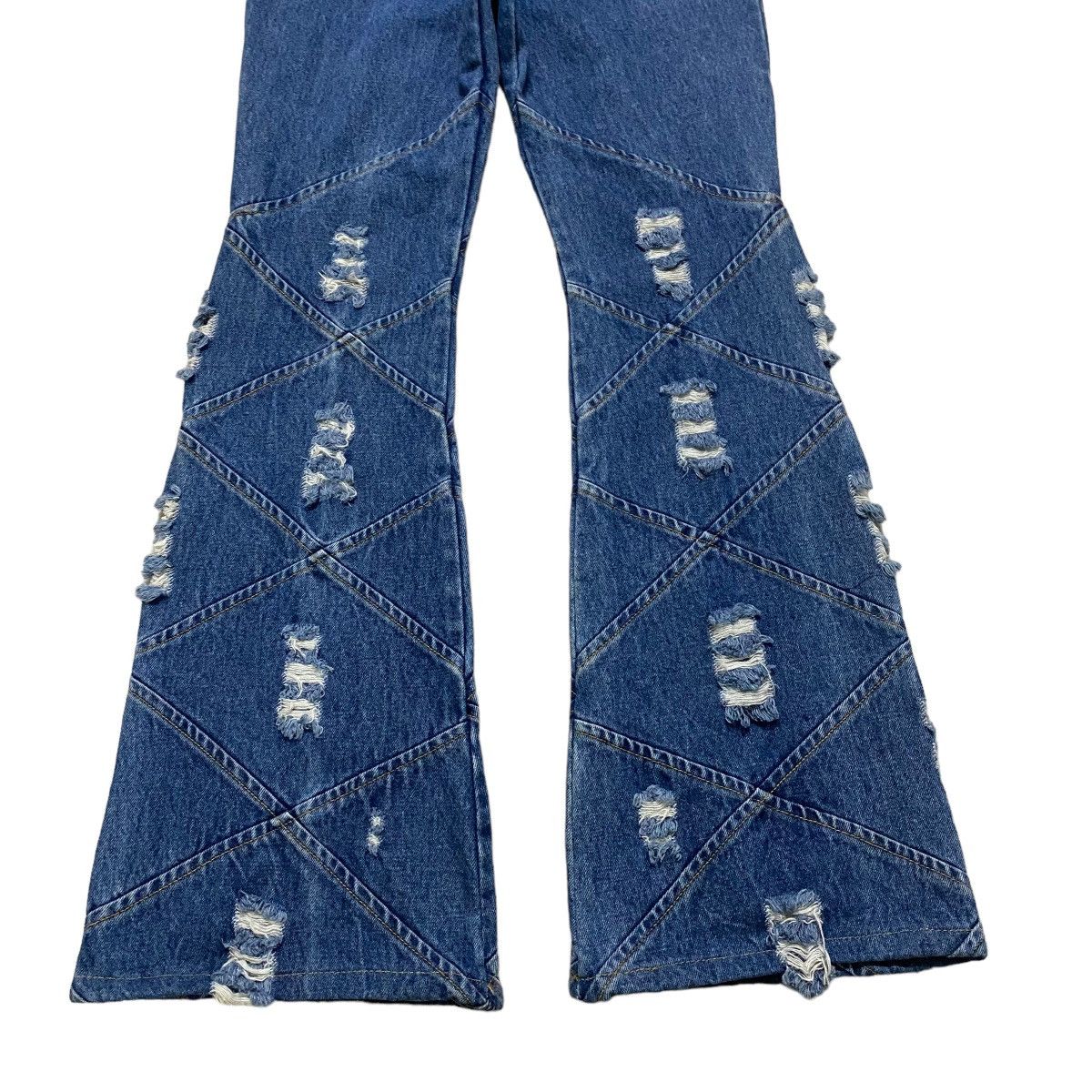 Japanese Brand FOU DE TOI Denim Flare Jeans Size US 28 / EU 44 - 6 Thumbnail
