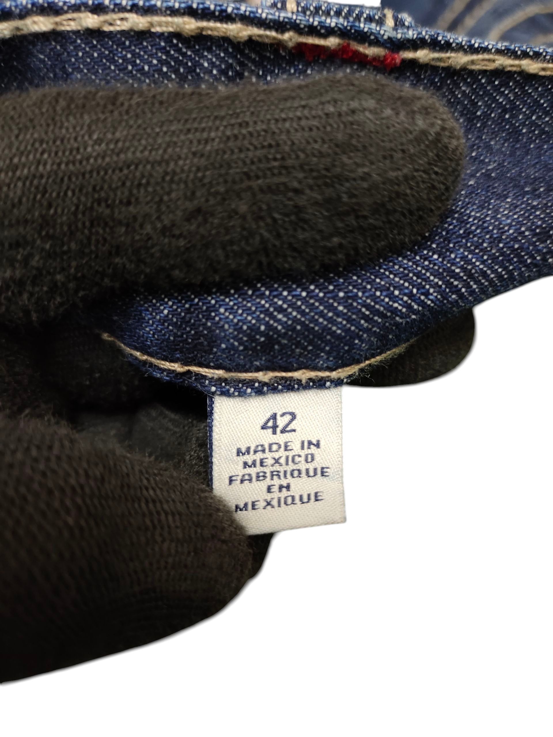 True Religion True Religion Straight Clawmark Distress Denim Jeans Size US 42 / EU 58 - 10 Thumbnail