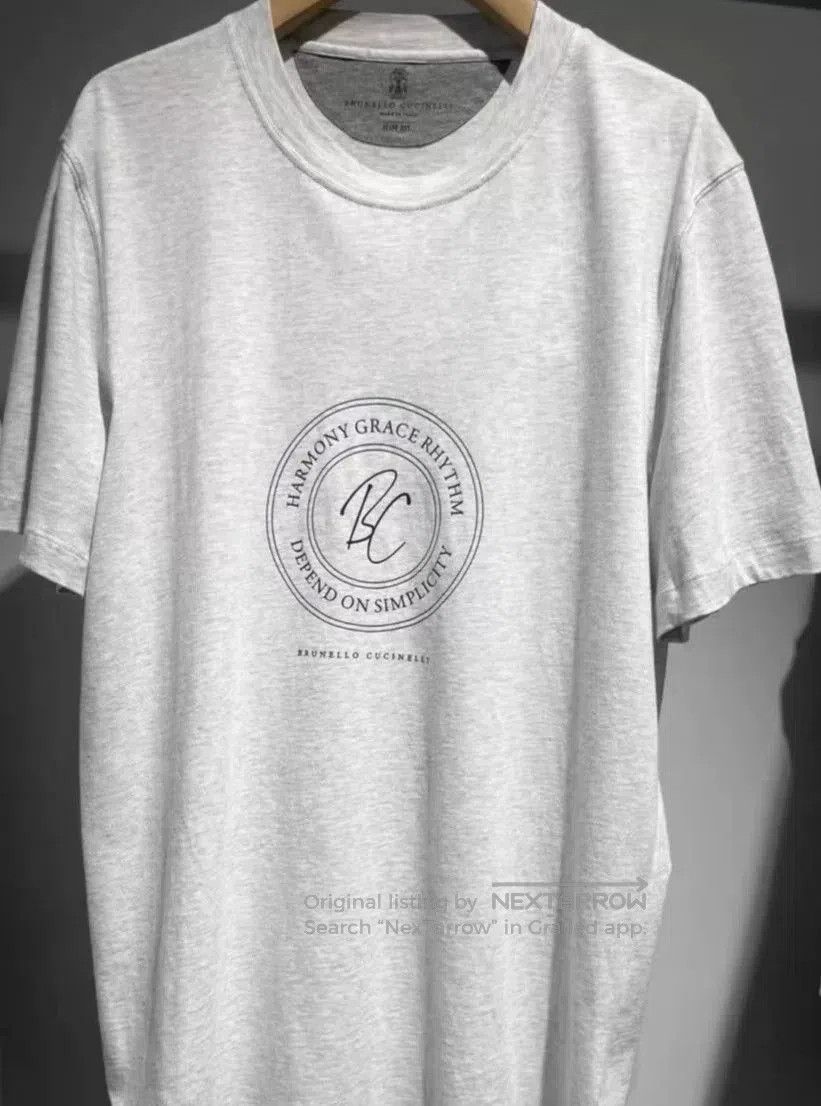 Brunello Cucinelli Brunello Cucinelli Men's Short Sleeve T-Shirt. Size US S / EU 44-46 / 1 - 2 Thumbnail