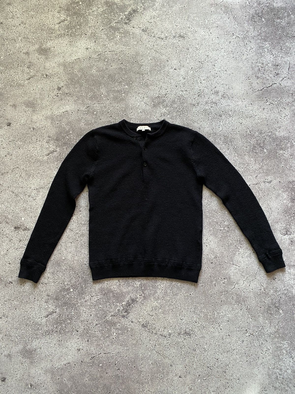 Luxury × Sandro Sandro Paris Lana Sweater Knitted Jumper With Buttons ...