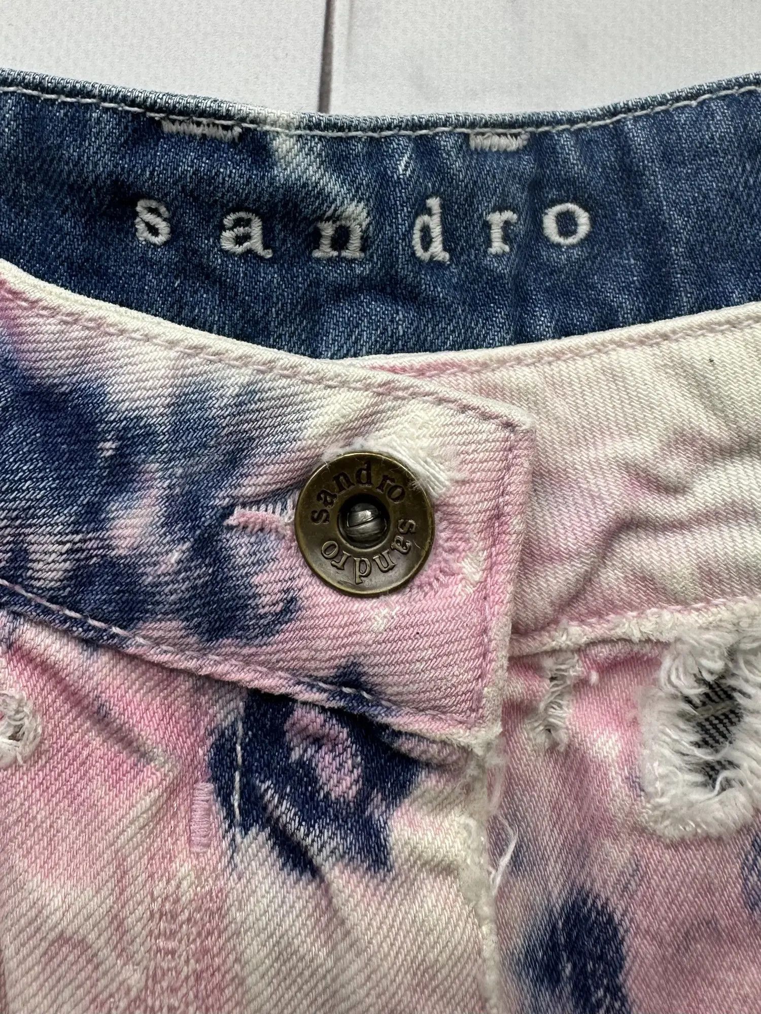 Sandro Sandro Mini Shorts (B256) Size 26" / US 2 / IT 38 - 5 Thumbnail