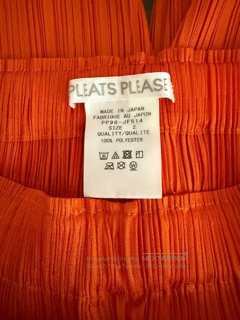 Issey Miyake Issey Miyake Red Statement Pants Size 25" / US 0 / IT 36 - 3 Thumbnail