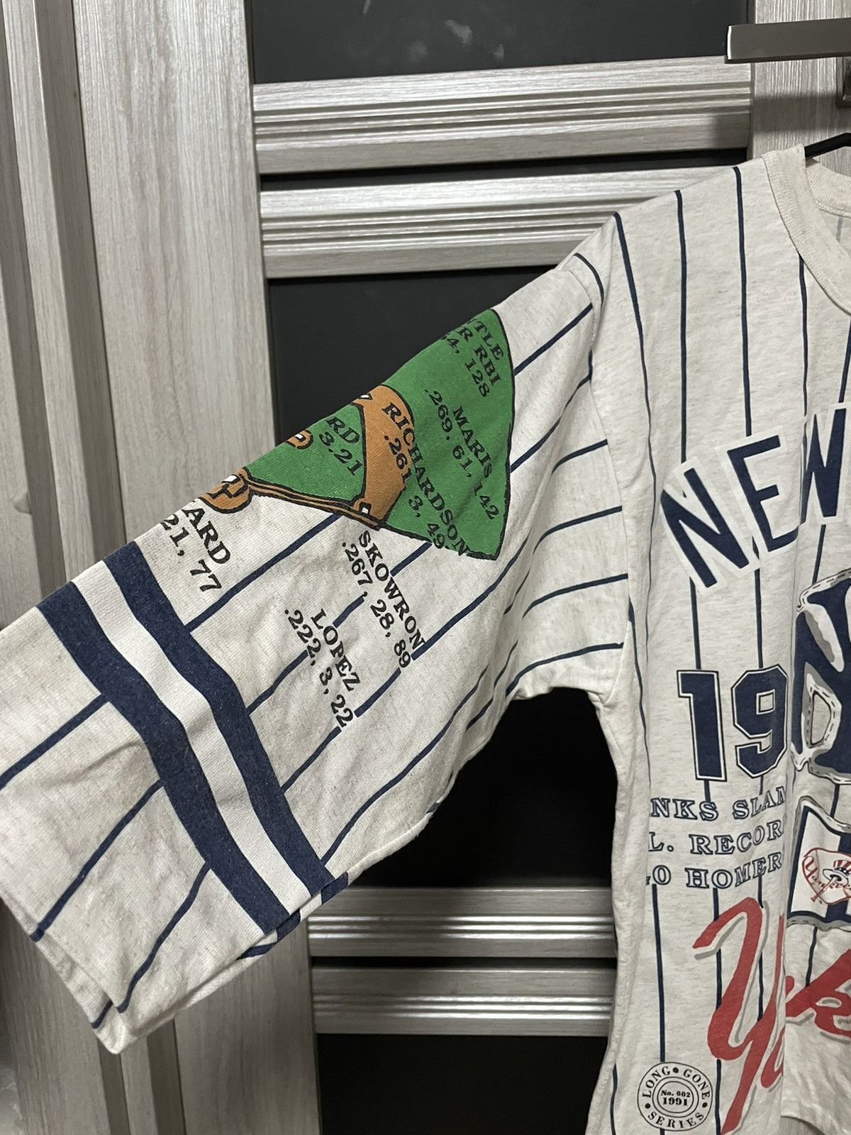 MLB × New York Yankees 1991 New York Yankees 3/4 Longsleeve 1961 World Champions Size US L / EU 52-54 / 3 - 11 Thumbnail