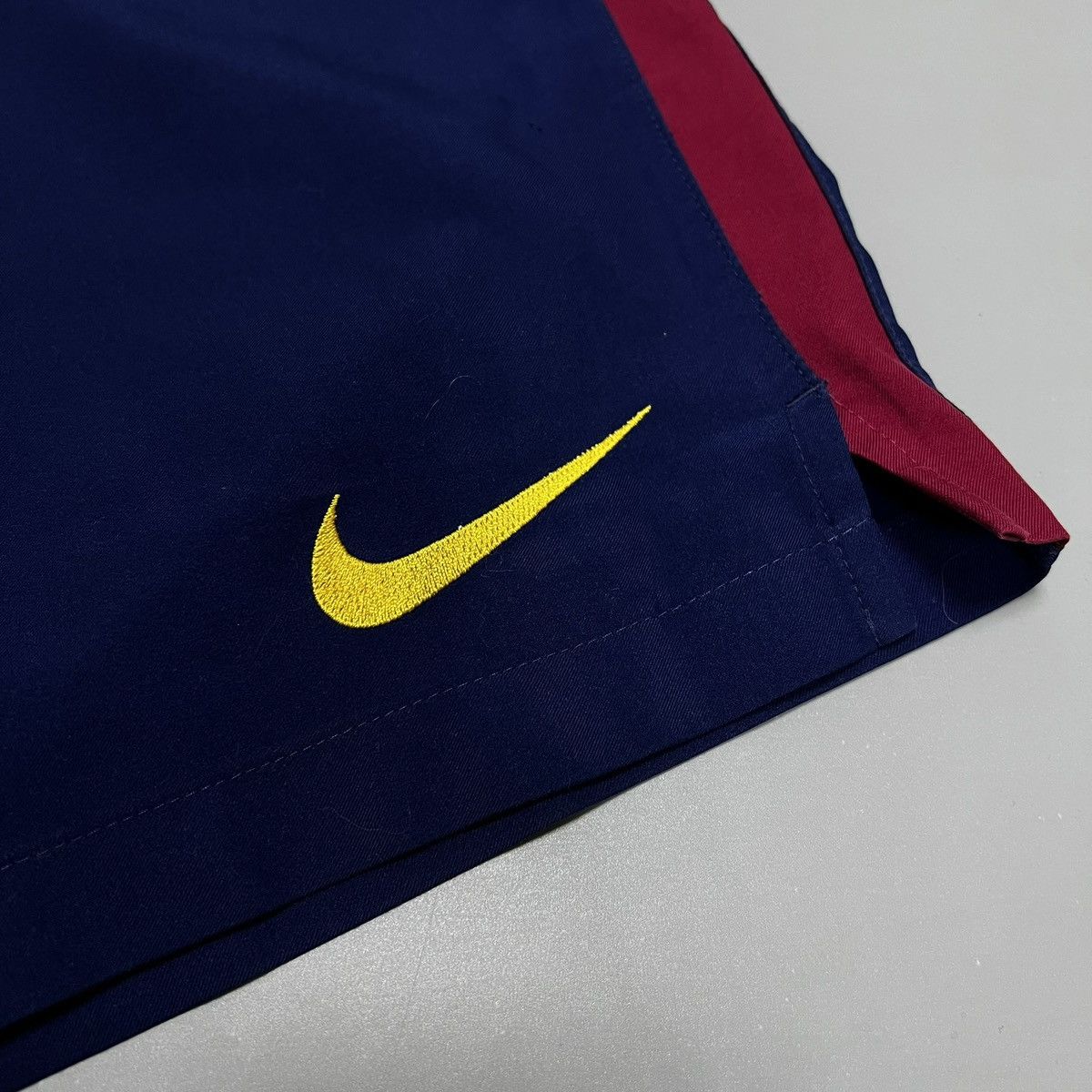 Nike × Vintage Nike F.C Barcelona Soccer Dri Fit men’s shorts y2k Size US 32 / EU 48 - 3 Thumbnail