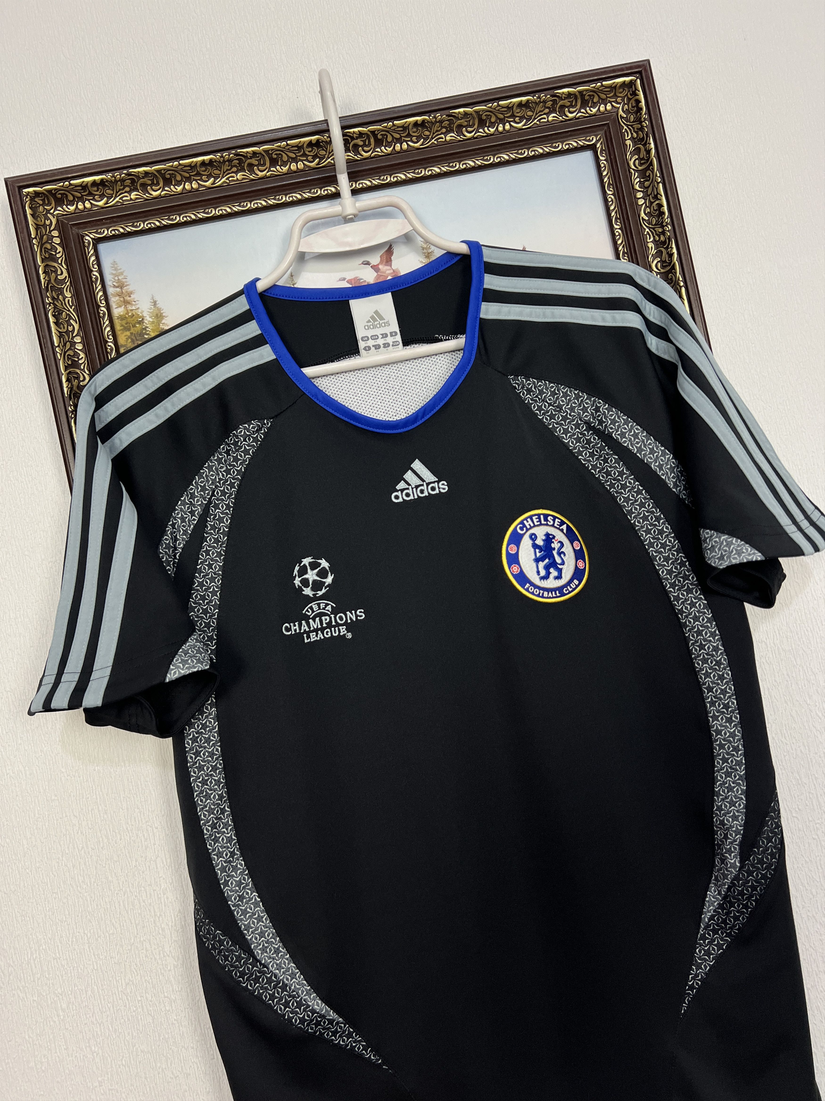 Adidas Champions League Chelsea Football Train Shirt Soccer Jersey Size US M / EU 48-50 / 2 - 3 Thumbnail