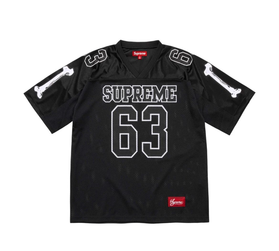 Supreme Supreme Bones Football Jersey FW25 Size US L / EU 52-54 / 3 - 3 Thumbnail