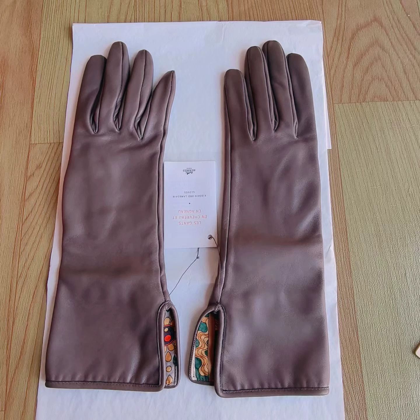 Hermes Hermes lambskin gloves Size ONE SIZE - 2 Thumbnail