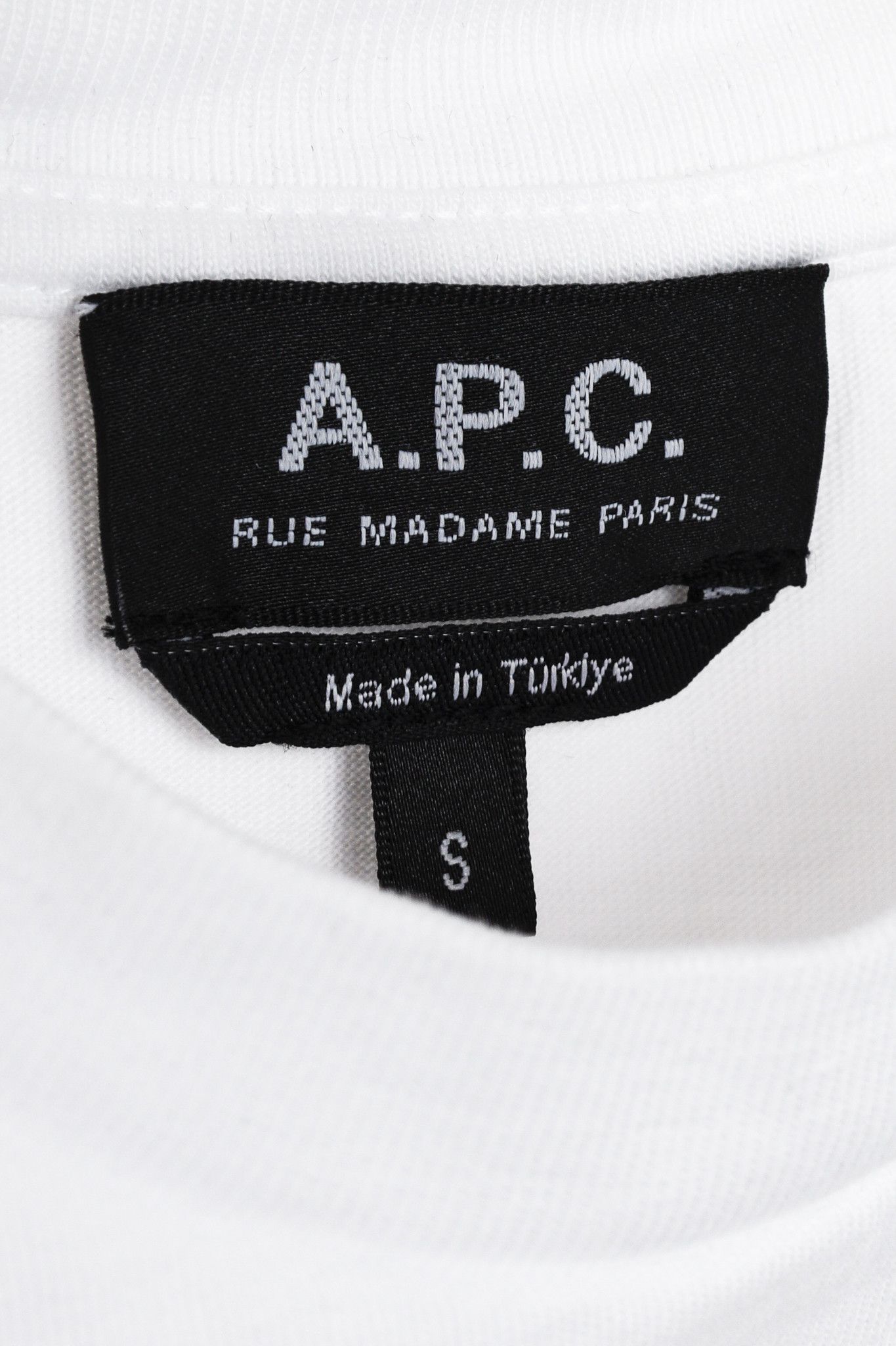 A.P.C. APC Racing Boxy Tee White Logo Size S / US 4 / IT 40 - 4 Thumbnail