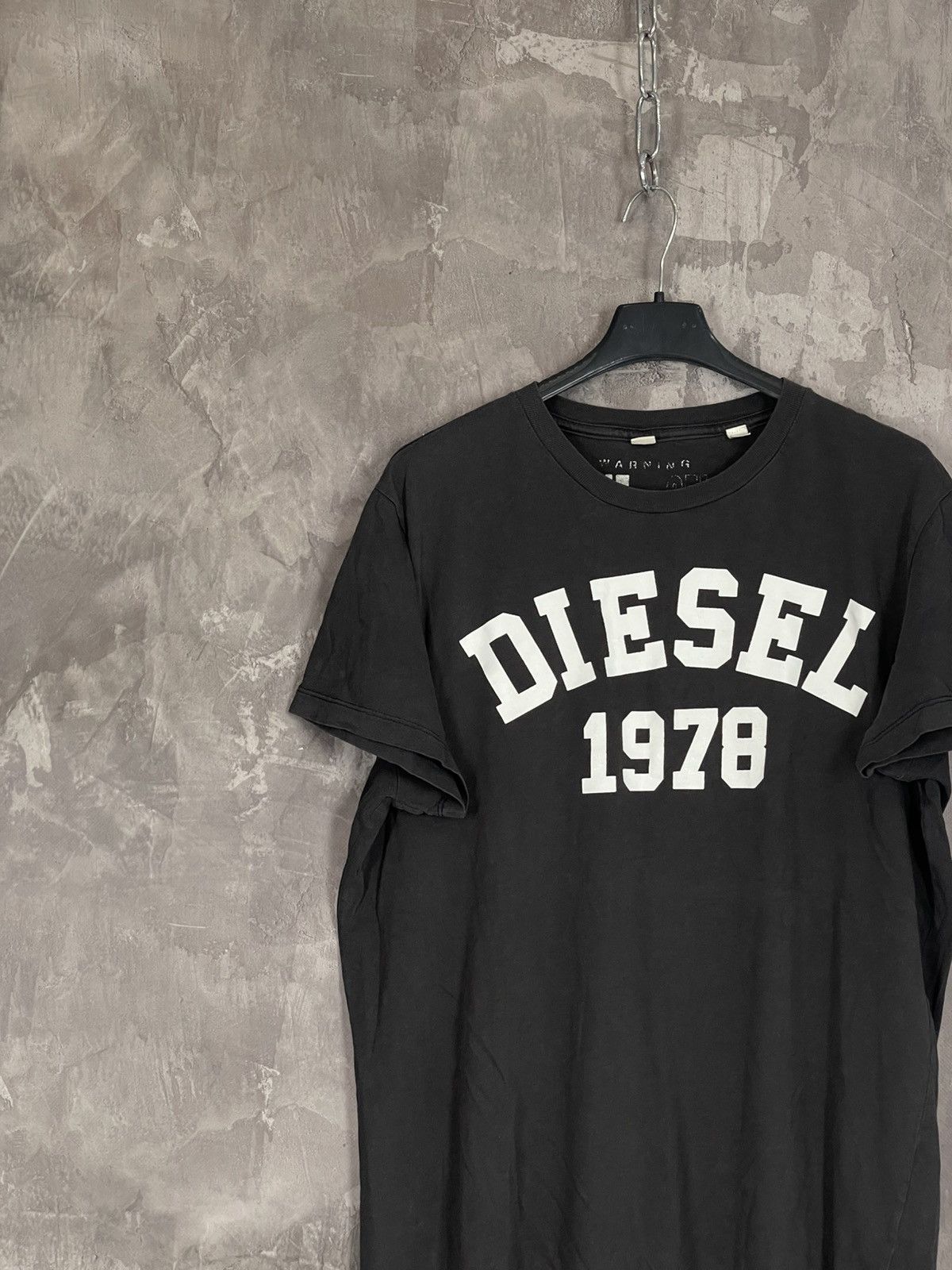 Diesel × Vintage DIESEL VINTAGE BIG LOGO T-SHIRT RARE Size US L / EU 52-54 / 3 - 3 Thumbnail