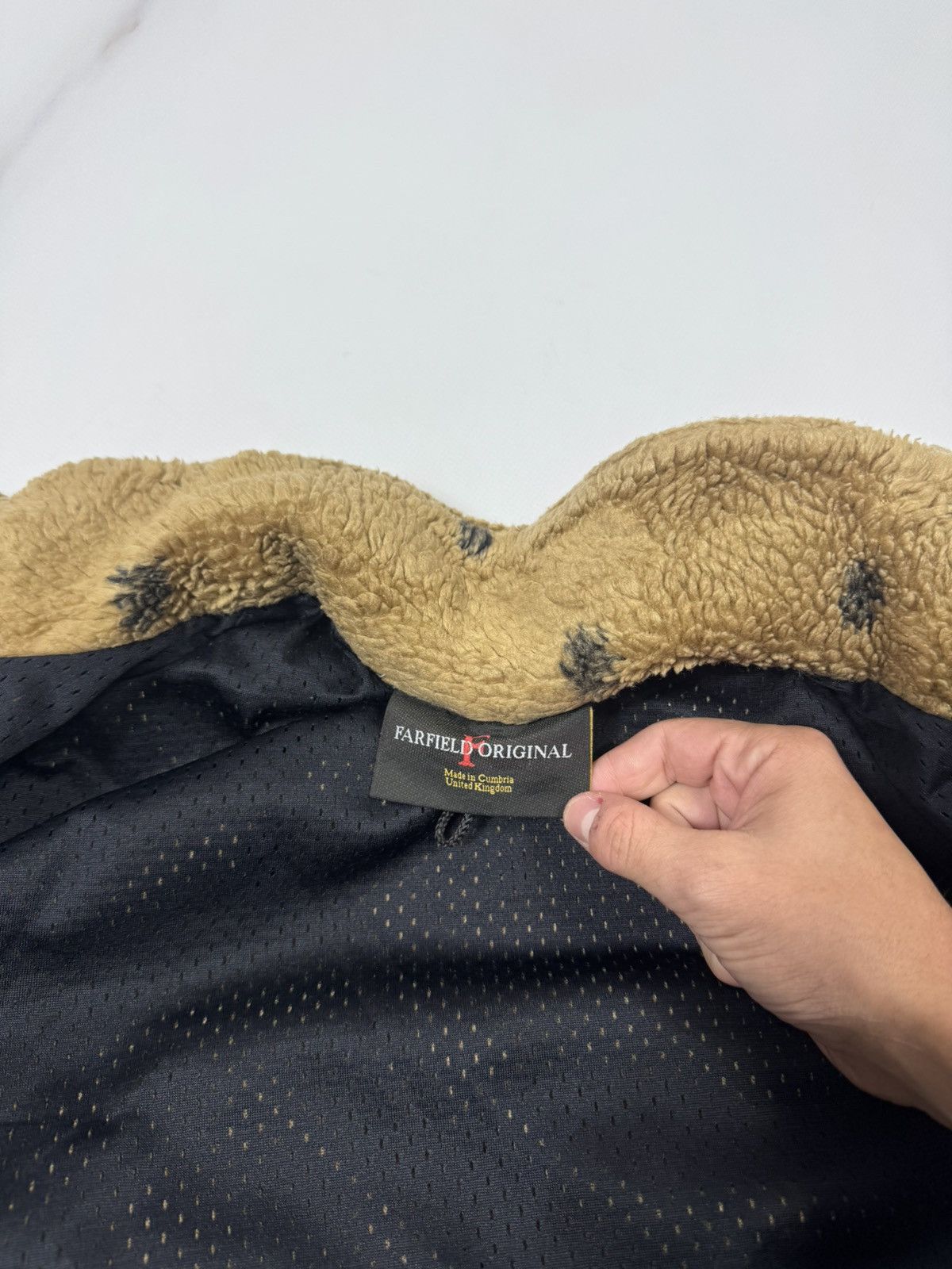 Japanese Brand Vintage Farfield Polkadot Fleece Jacket Size US L / EU 52-54 / 3 - 11 Thumbnail