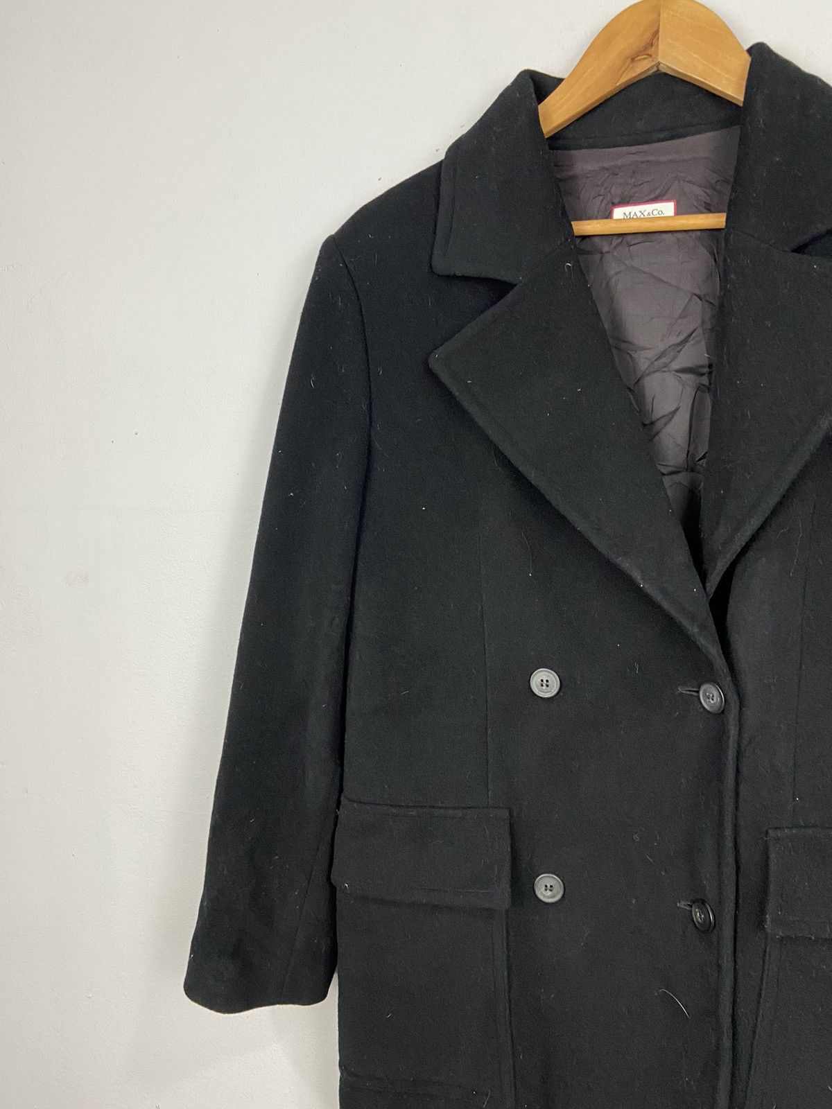 MAX&Co. × Max Mara Max Mara Overcoat Jacket Size S / US 4 / IT 40 - 2 Thumbnail