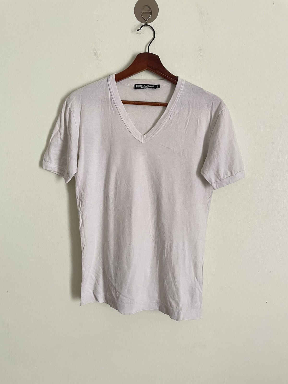 Dolce & Gabbana Dolce & Gabbana White Tshirt Size US S / EU 44-46 / 1 - 1 Thumbnail