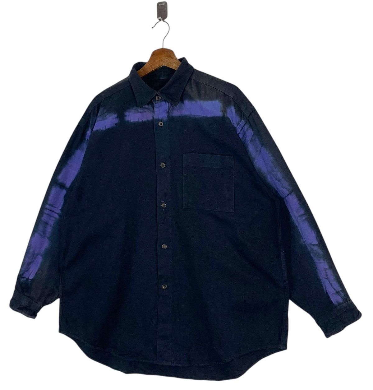 Issey Miyake VINTAGE IM MIYAKE DESIGN STUDIO HAMILTON COTTON DENIM SHIRTS Size US L / EU 52-54 / 3 - 2 Thumbnail