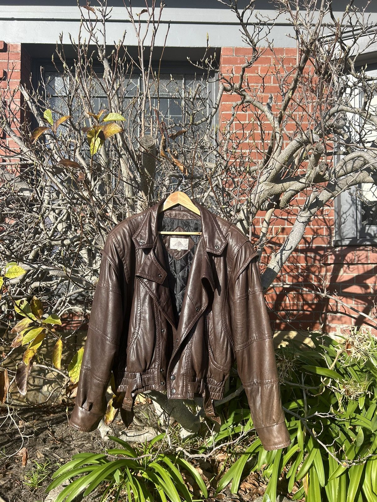 Other 1992 Leather Bomber Jacket Size US XL / EU 56 / 4 - 1 Thumbnail
