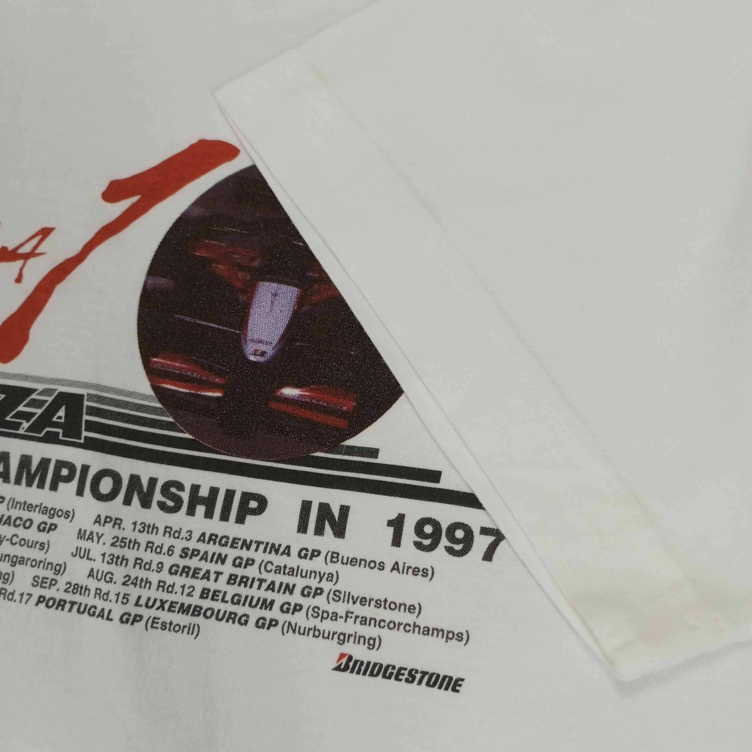 Vintage Potenza Formula 1 The Challenge World Championship Tshirt Size US L / EU 52-54 / 3 - 7 Thumbnail