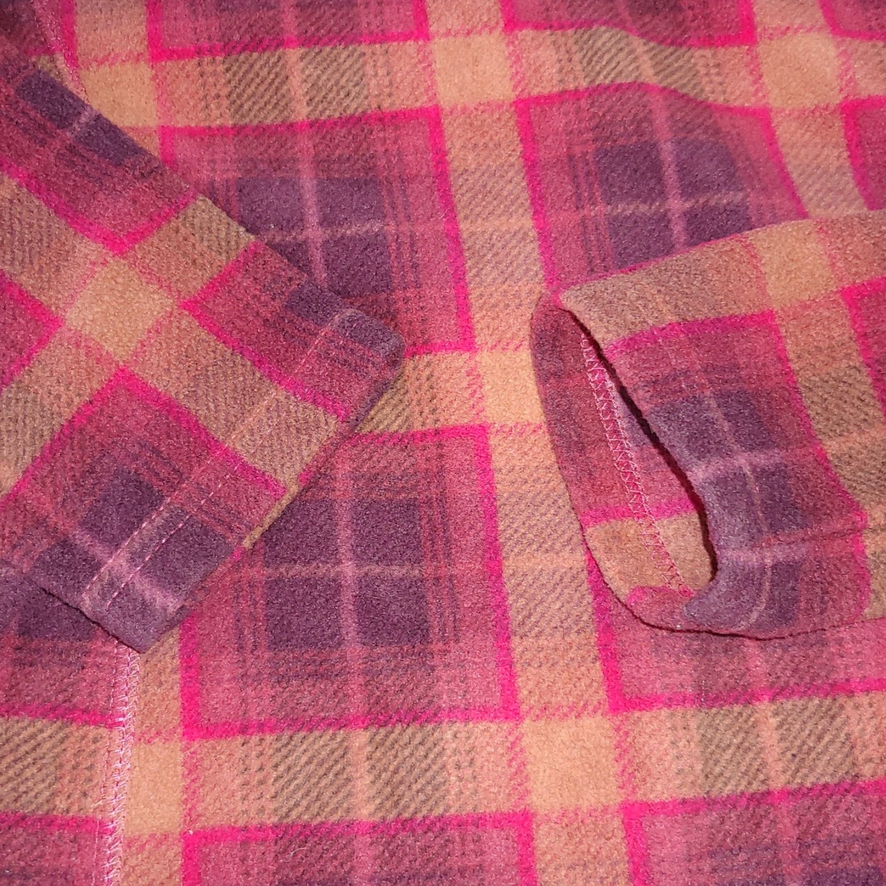 Eddie Bauer Eddie Bauer Jacket Women S Fleece Pullover Brown Plaid 1/4 Zip Casual Outdoor Camp Cabincore Size S / US 4 / IT 40 - 4 Thumbnail
