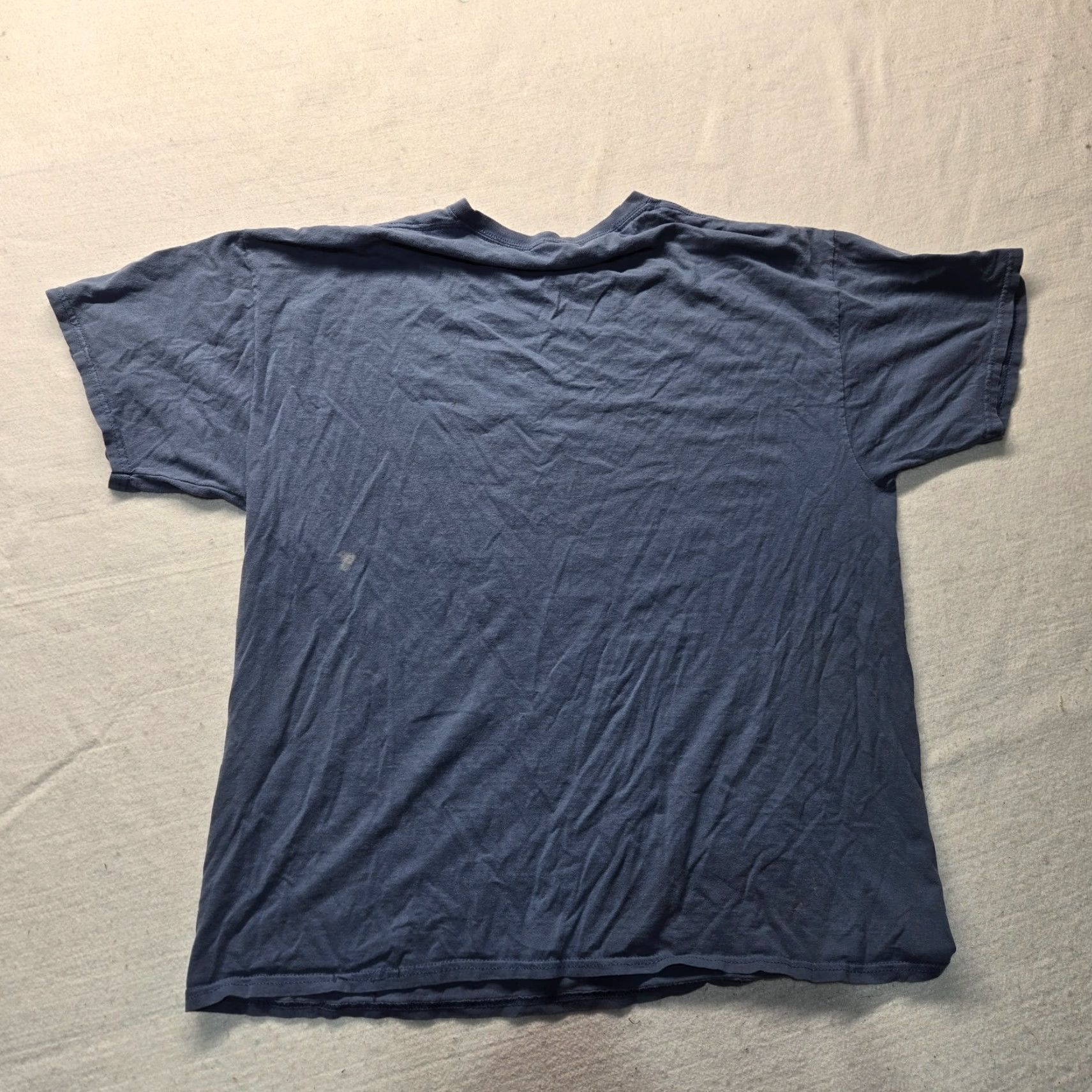 Vintage Floyd Virginia VA 1788 Blue Tee Shirt Short Sleeve Adult Men's XL Extra Large T-Shirt Mens Shirt Blue USA Pattern Solid Size US XL / EU 56 / 4 - 7 Thumbnail
