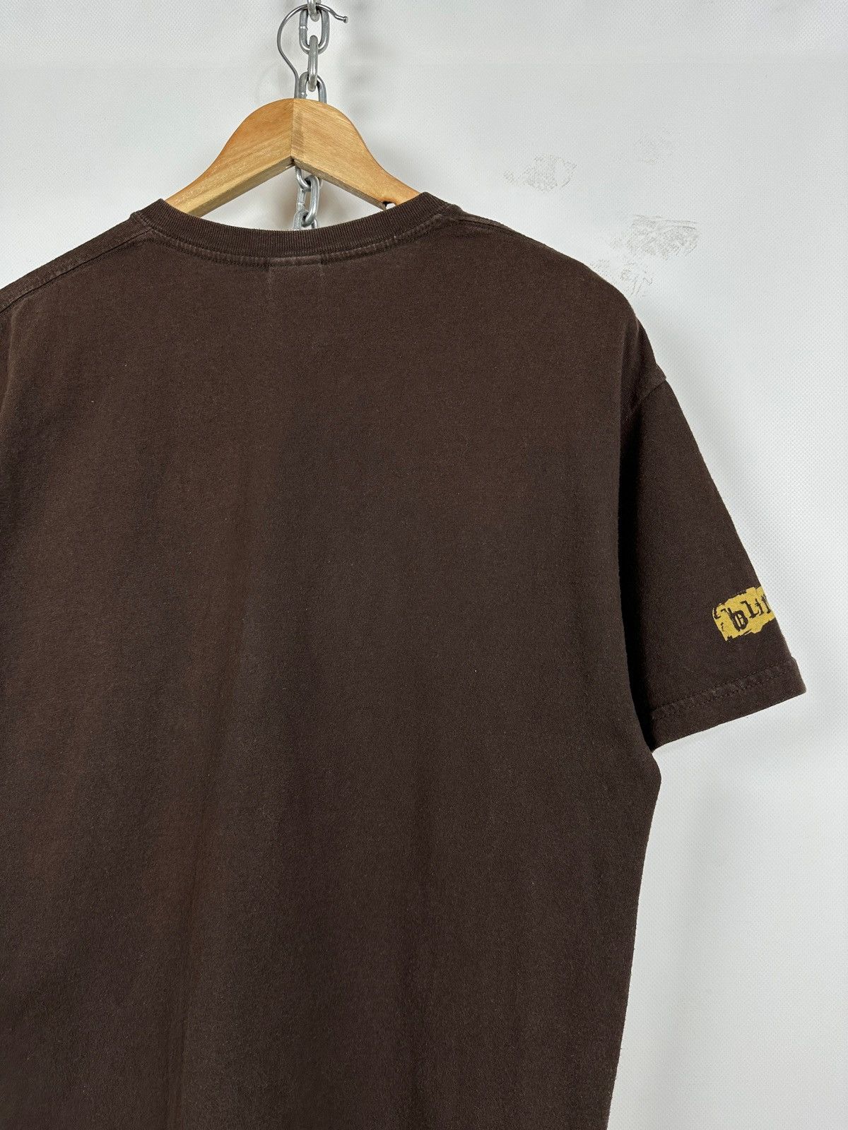 Band Tees Vintage Blink 182 Brown Band T-Shirt Size US L / EU 52-54 / 3 - 8 Thumbnail
