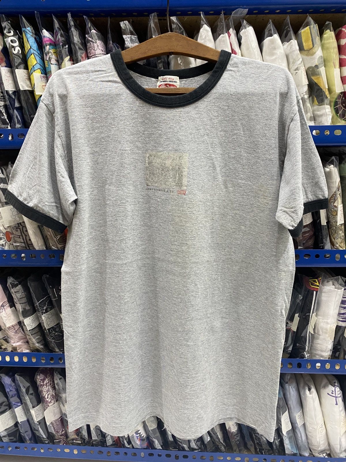 Levi's VINTAGE LEVIS RINGER TSHIRT Size US M / EU 48-50 / 2 - 1 Thumbnail
