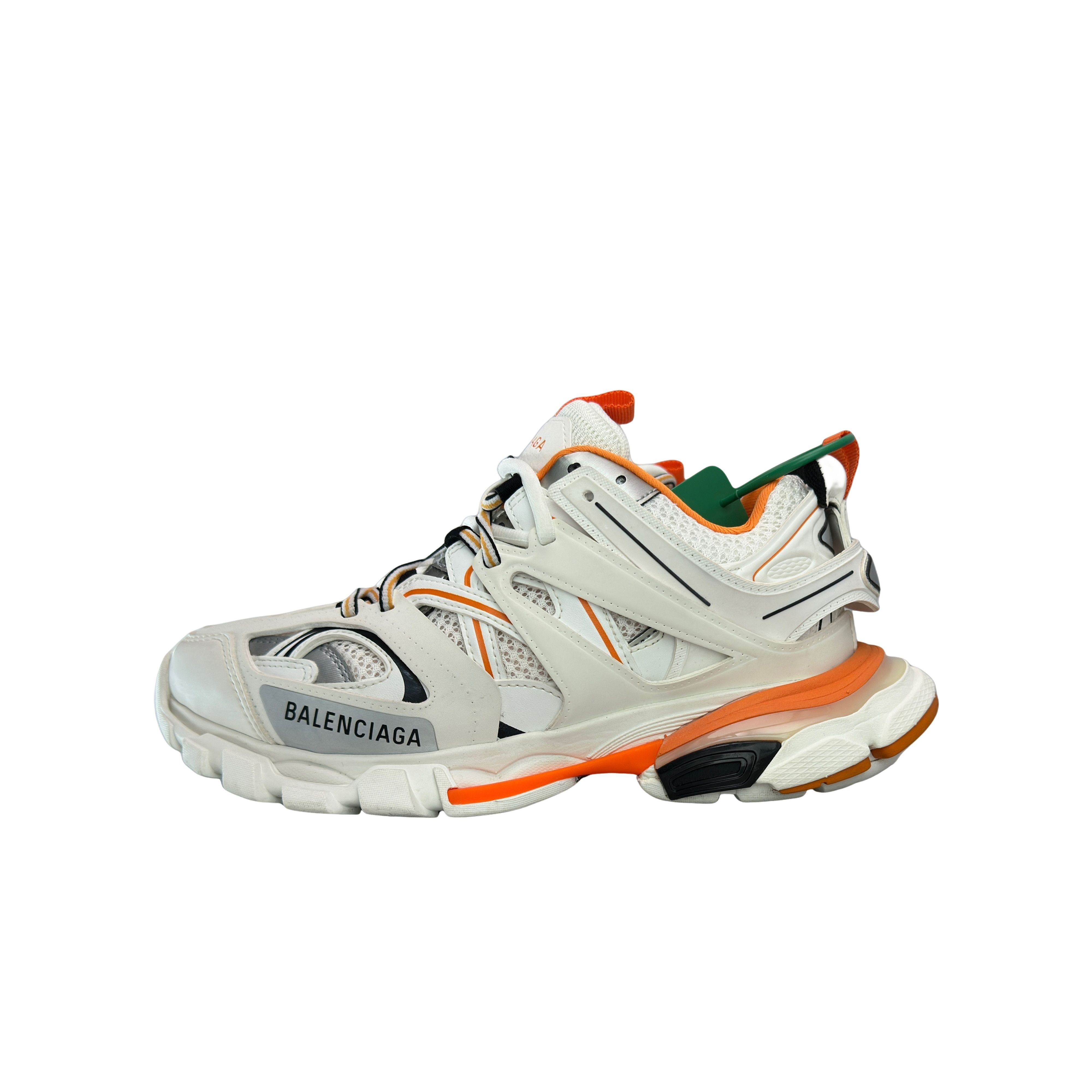 Balenciaga Balenciaga Track Orange White Sneakers 38 Size US 8 / IT 38 - 1 Thumbnail