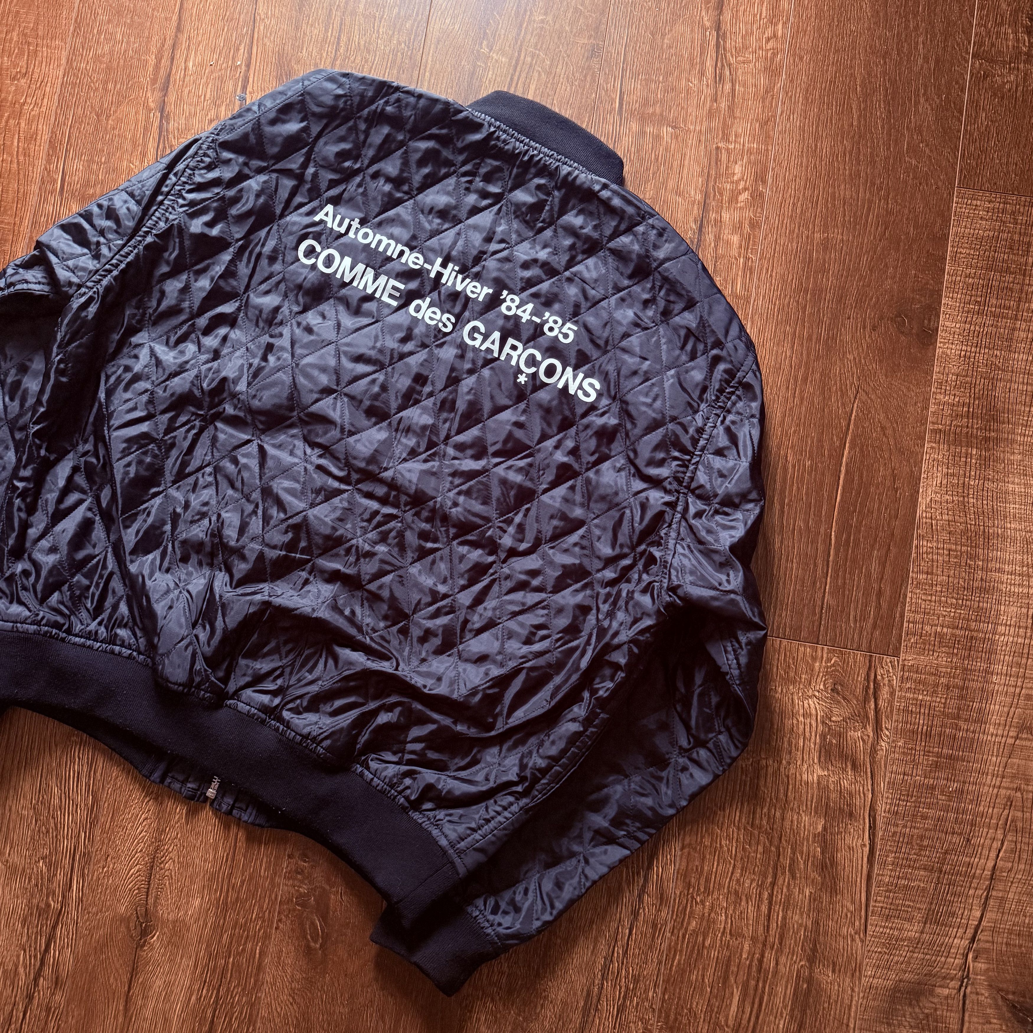 Comme des Garcons Comme des Garcons AW84-85 Staff Bomber Jacket Size US L / EU 52-54 / 3 - 3 Thumbnail