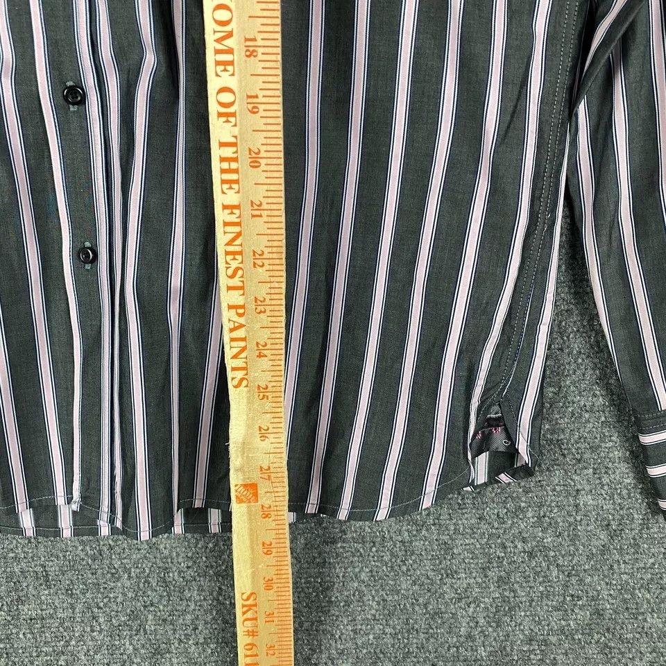 Other Enzone Button Up Shirt Men's Medium Striped Long Sleeve M Size US M / EU 48-50 / 2 - 6 Thumbnail