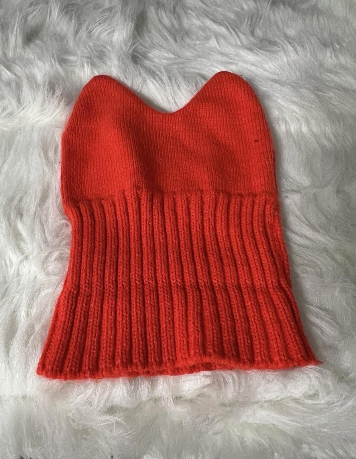 The Unbranded Brand Bright Orange Ski Winter Hat snow Beanie one size Size ONE SIZE - 1 Thumbnail