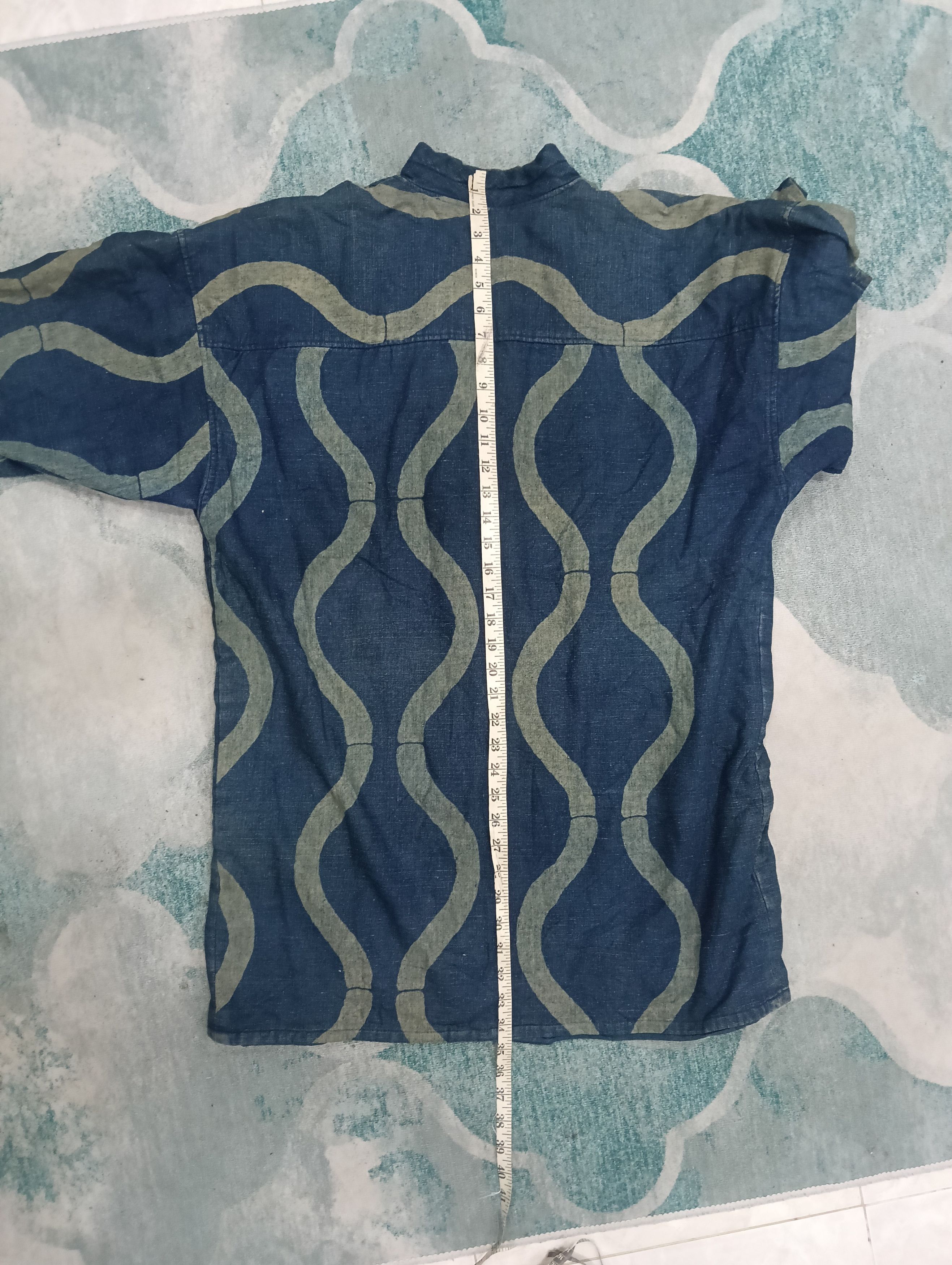 Indigo Blue Indigo SASAKURA GENSHO Japan Brand Size XL / US 12-14 / IT 48-50 - 21 Thumbnail