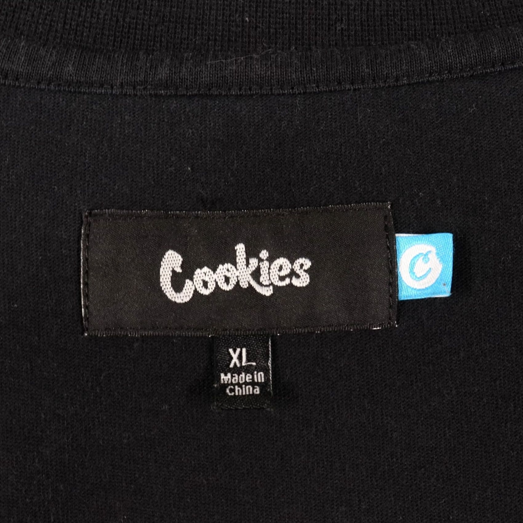 Vintage Cookies SF Shirt Mens XL Long Sleeve Crew Neck Black Gray Cannabis Stoner Berner Tee Size US XL / EU 56 / 4 - 3 Thumbnail