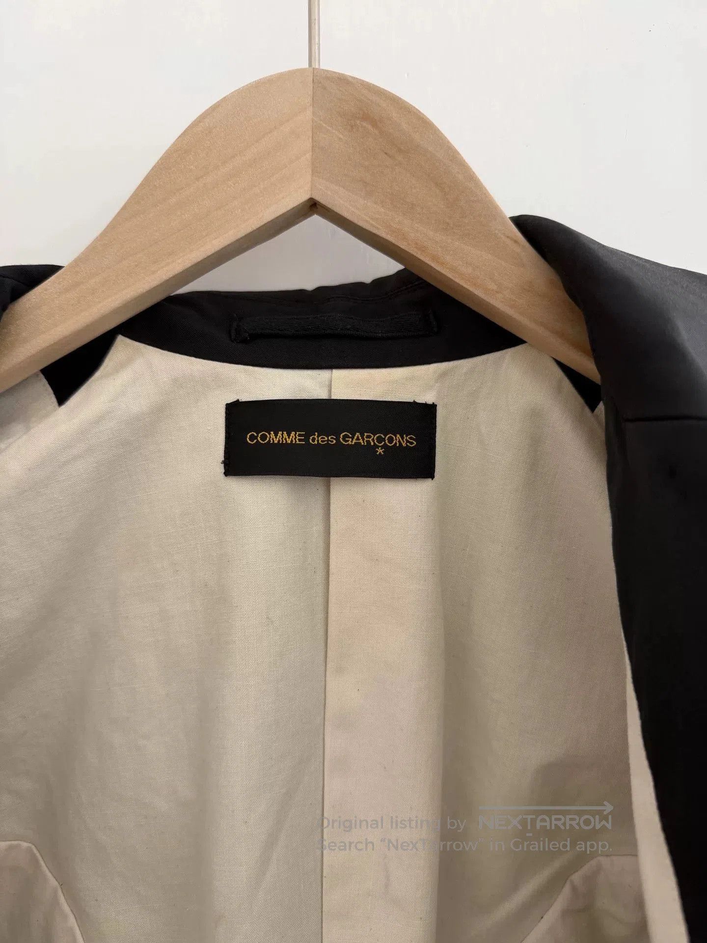 Comme des Garcons comme des garçons cropped sleeve blazer. Size S / US 4 / IT 40 - 8 Thumbnail