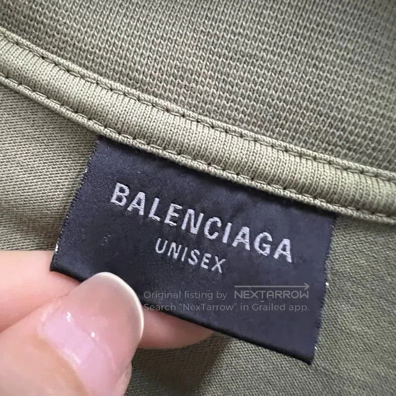 Balenciaga Balenciaga Washed Logo Short Sleeve Tee. Size US XL / EU 56 / 4 - 3 Thumbnail