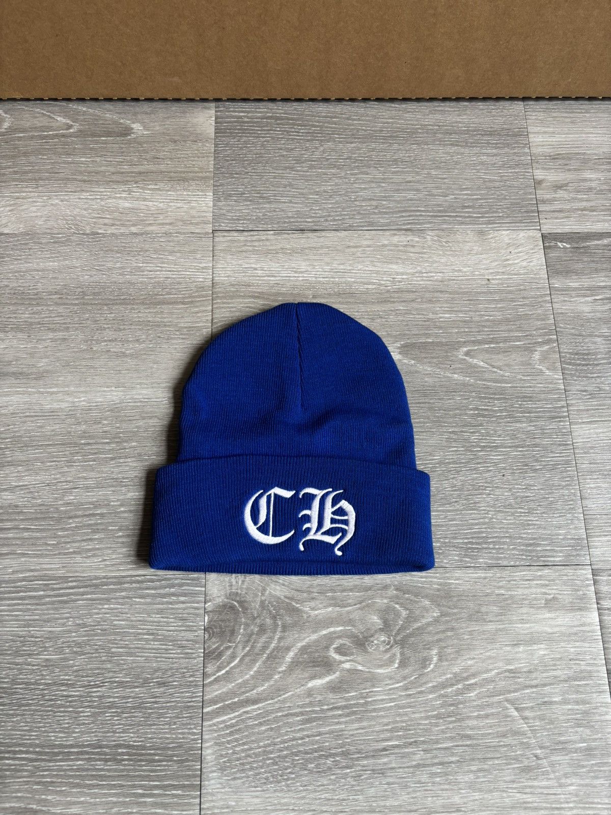 Chrome Hearts Chrome Hearts Red CH Logo Beanie Size ONE SIZE - 2 Thumbnail