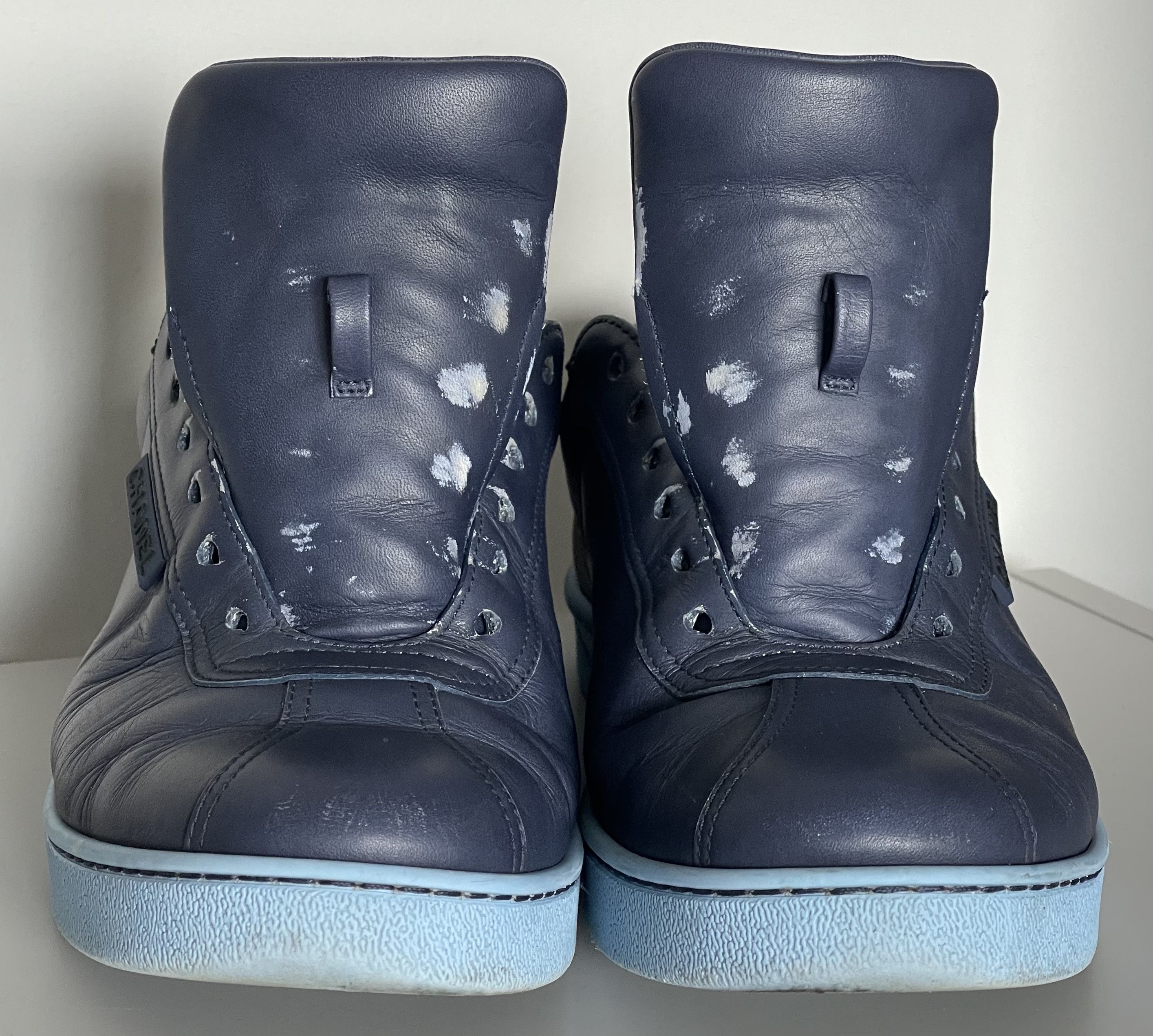 Chanel CHANEL Weekender sneakers, navy/blue, size 41 Size US 8 / EU 41 - 7 Thumbnail
