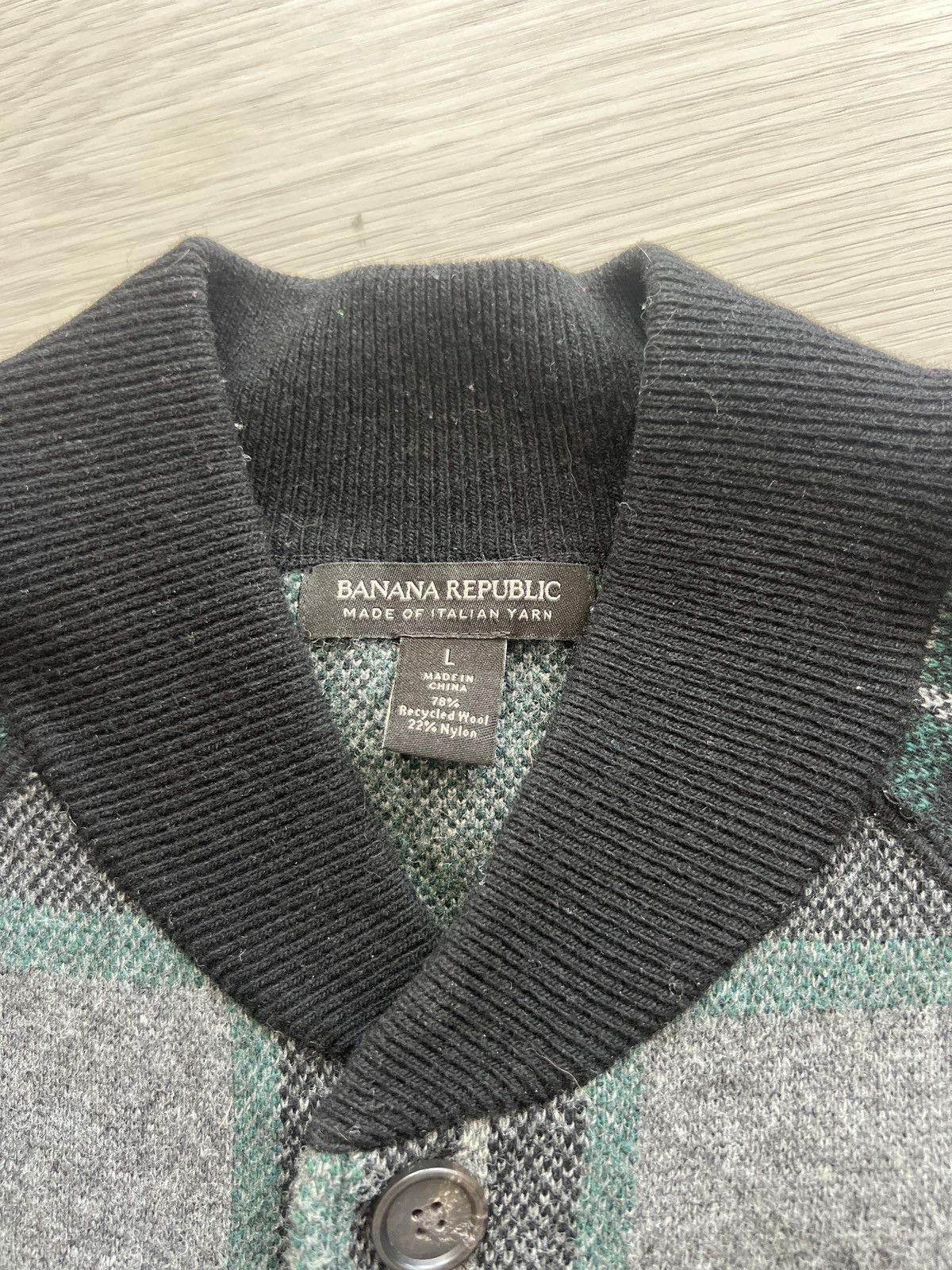 Banana Republic Banana Republic plaid sweater Size US L / EU 52-54 / 3 - 6 Thumbnail