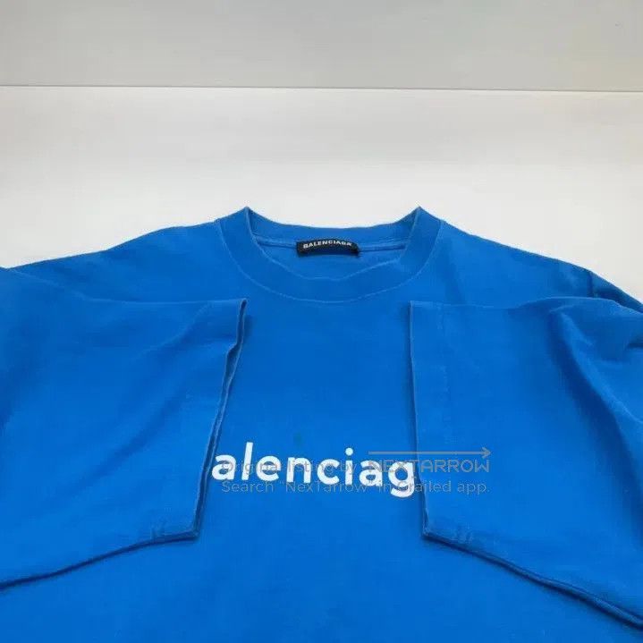 Balenciaga Balenciaga Logo Print Relaxed Fit T. Size US XXS / EU 40 - 5 Thumbnail