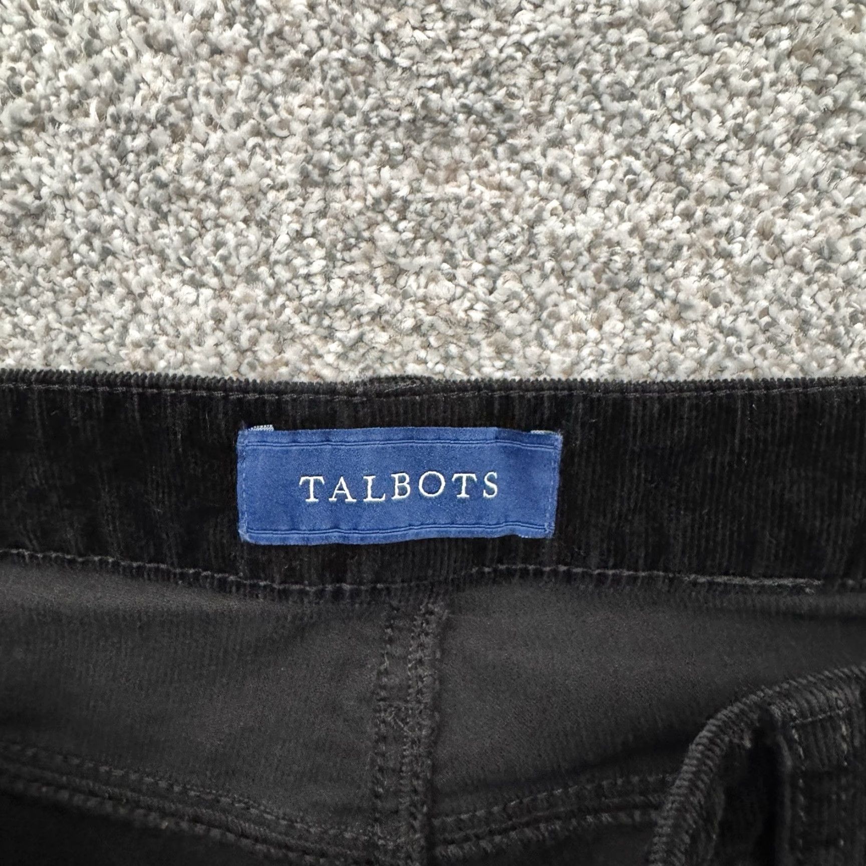 Talbots Talbots Pants Womens 14 High Rise Straight Leg Corduroy Office Chic Y2K Inspired Size 36" / US 14 / IT 50 - 7 Thumbnail