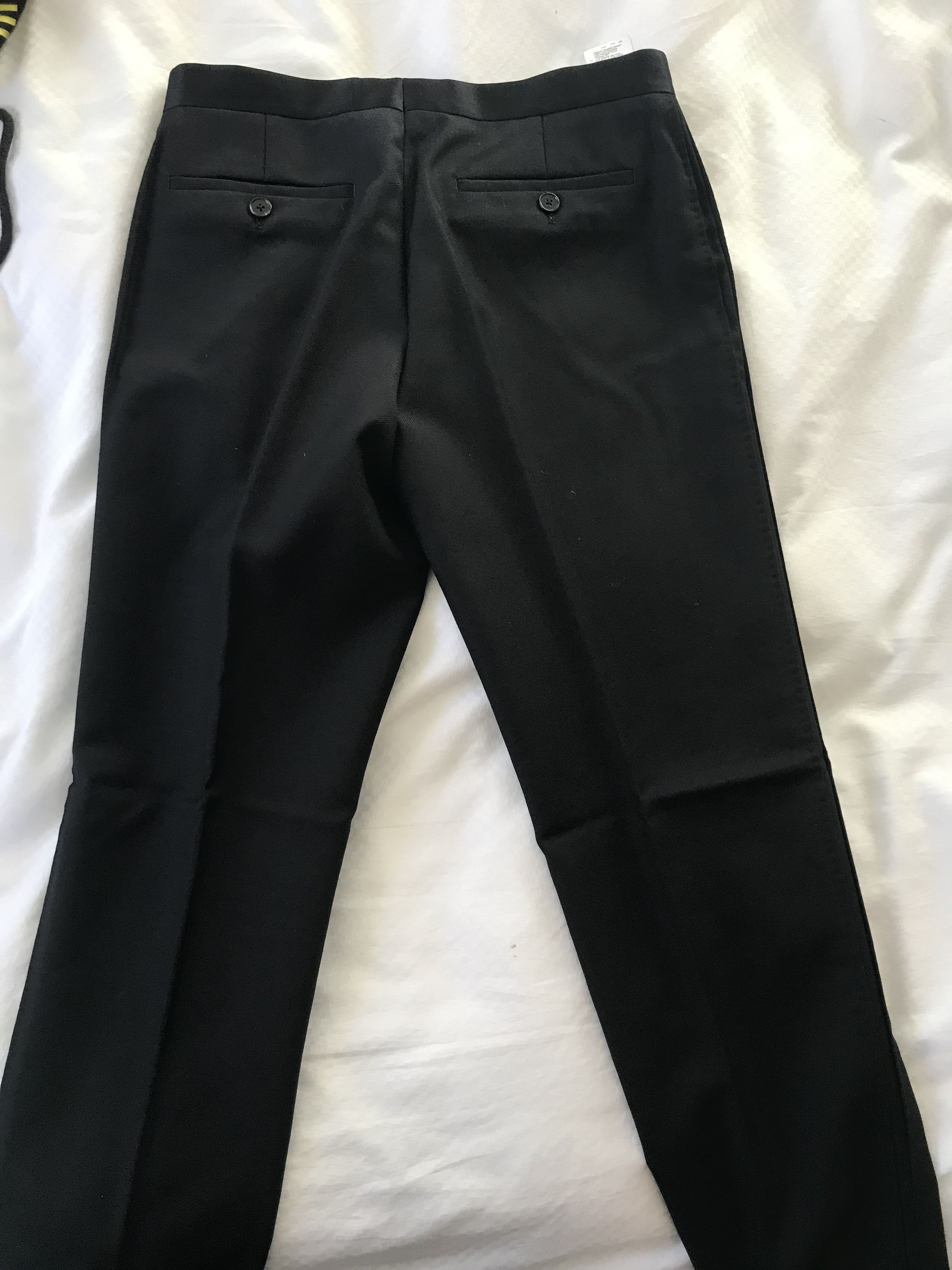 Maison Margiela Margiela Wool/mohair with satin waist trousers from aw18 Size 44R - 5 Thumbnail