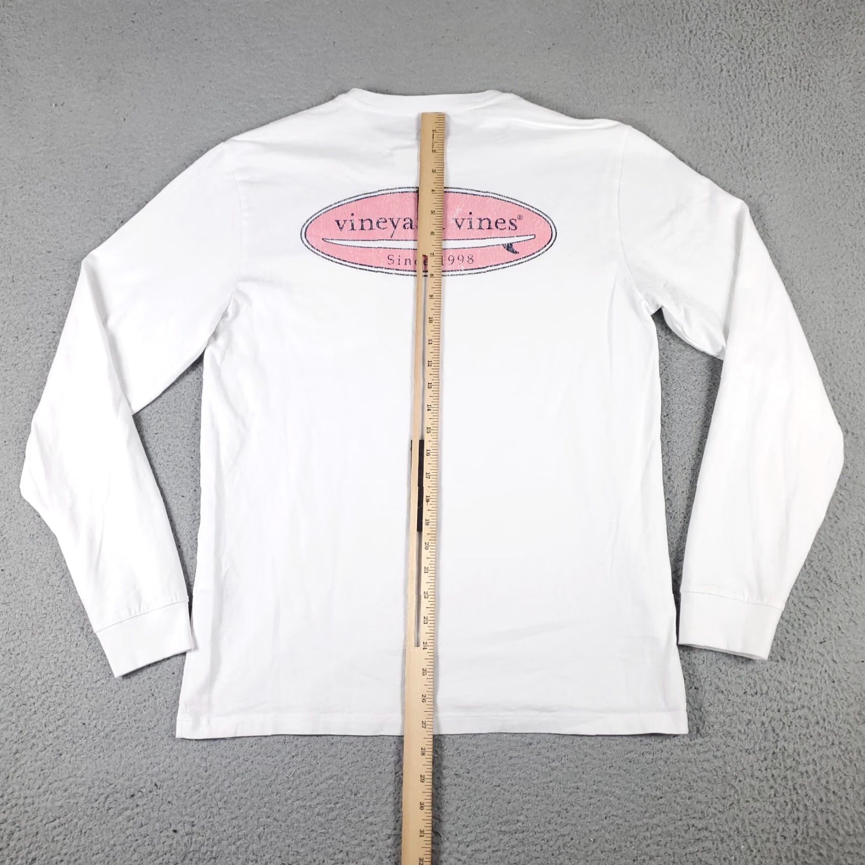 Vineyard Vines Vineyard Vines Shirt Adult Small White Long Sleeve Pocket Logo Unisex Size US S / EU 44-46 / 1 - 7 Thumbnail