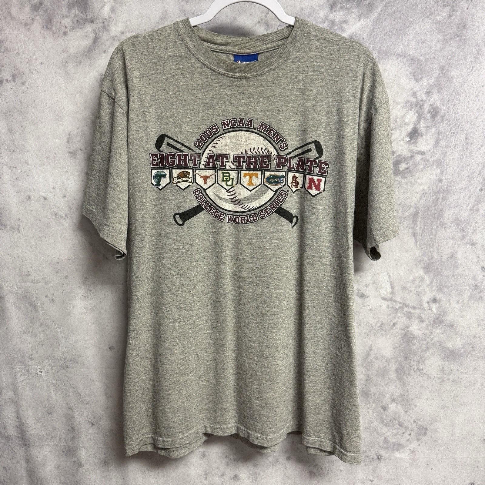 Vintage Vintage 2005 NCAA Mens College World Series T Shirt Mens XL Size US XL / EU 56 / 4 - 2 Thumbnail