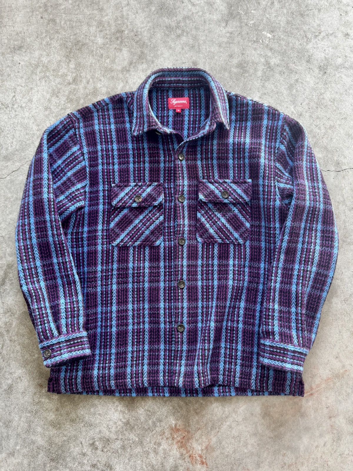 Supreme Supreme Paisley Flannel Pajama Set Blue Size M | Grailed