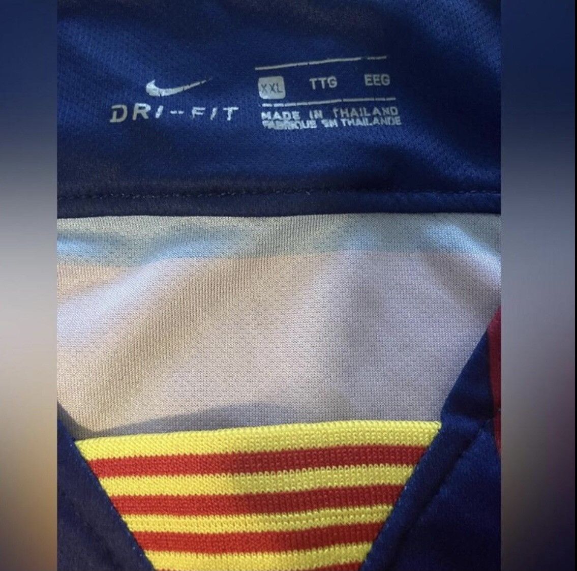 Nike Authentic Barcelona 19-20 Home Jersey Size 2XL Size US XXL / EU 58 / 5 - 6 Thumbnail