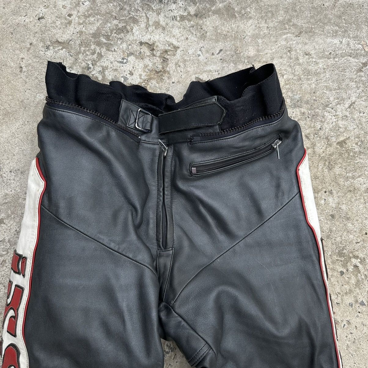 Vintage Vintage Moto Leather Pants IDCS ISS Size 54 Y2K 00s USA Size US 38 / EU 54 - 7 Thumbnail