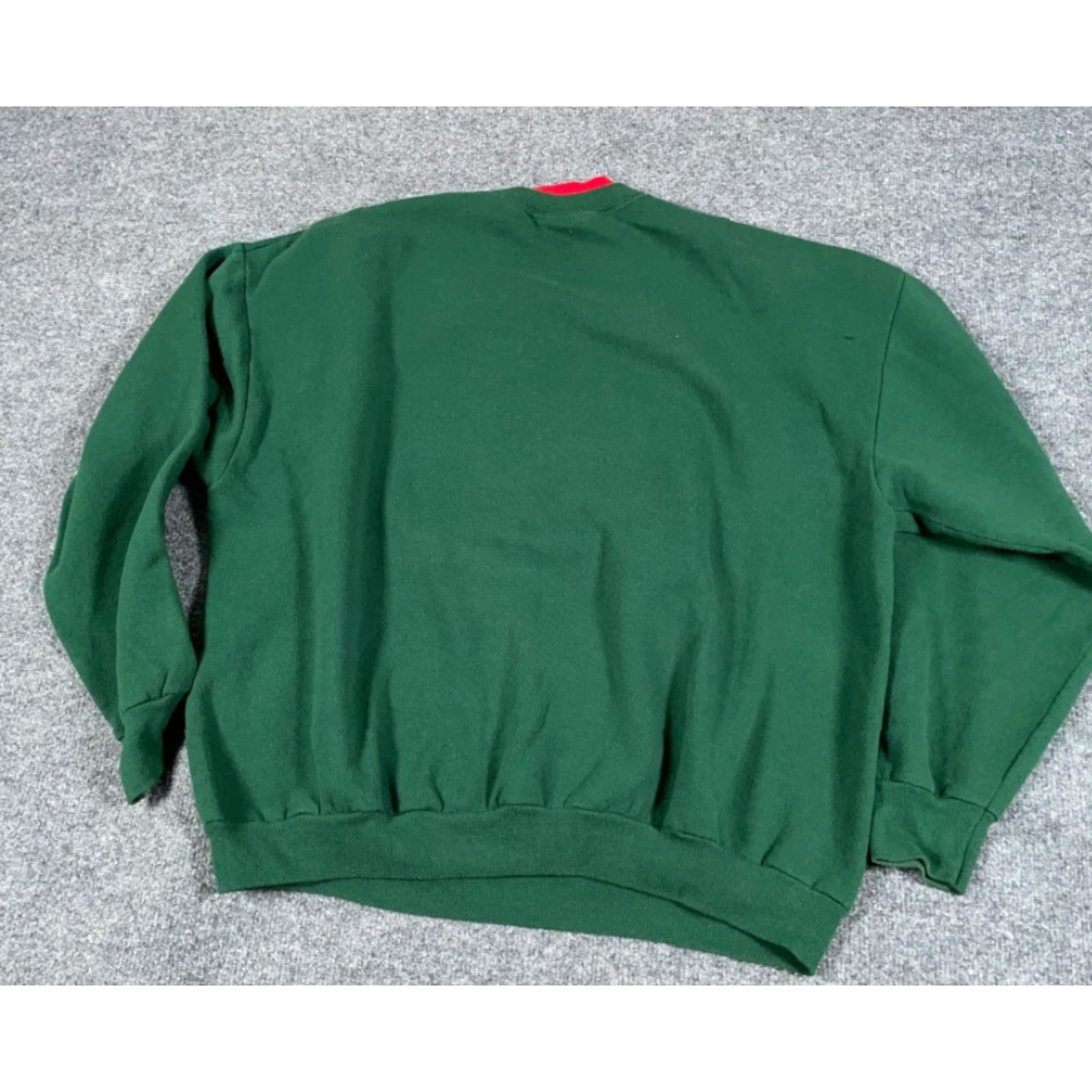 Lee VTG Branson Missouri Tree Embroidered Sweatshirt Lee Mens XL Green USA Made Pullover Size US XL / EU 56 / 4 - 2 Thumbnail