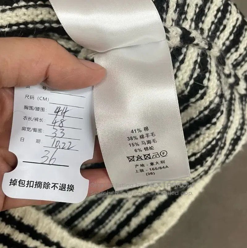 Dior Dior Cotton Black Cardigan for Women . Size S / US 4 / IT 40 - 7 Thumbnail