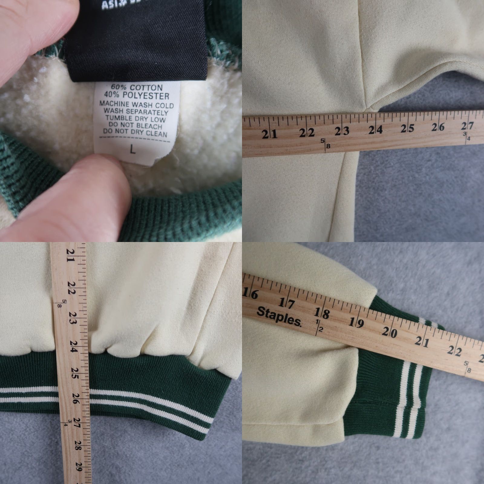 Supra VINTAGE Supra X Focus Bow Archery Sweatshirt L Cream Crewneck USA Made Size L Mens Size US L / EU 52-54 / 3 - 8 Thumbnail