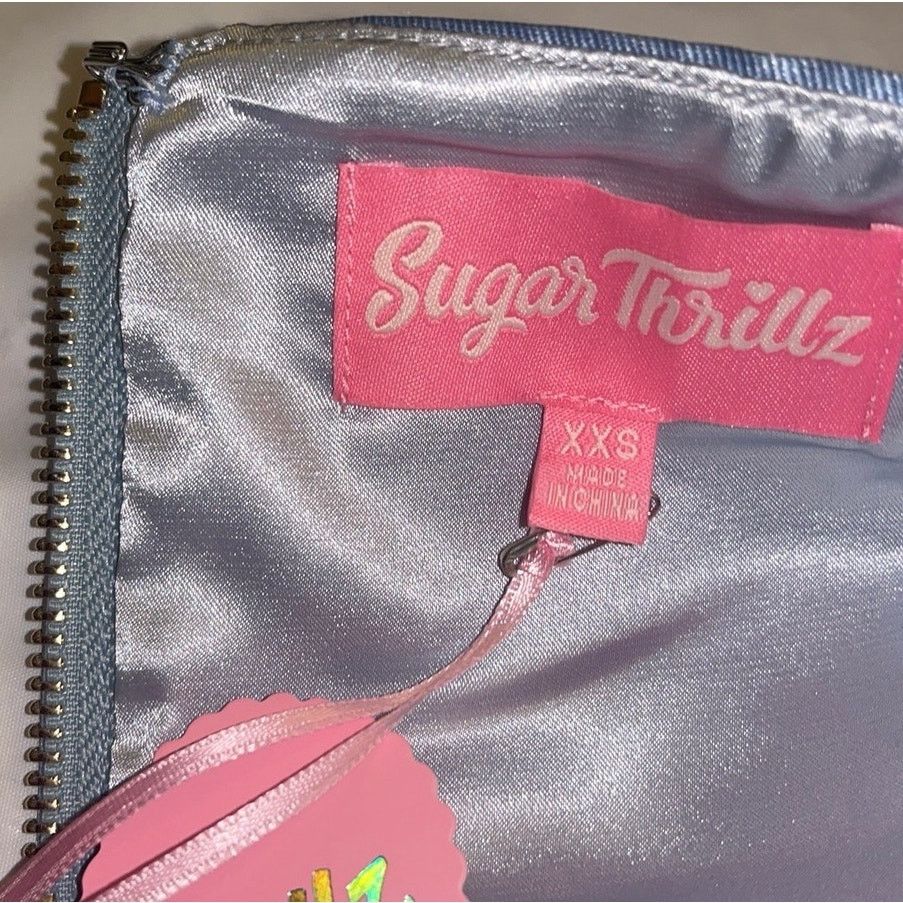 Dolls Kill Dolls Kill Sugar Thrillz Cinderella Inspired Satin Mini Dres Size XXS / US 00 / IT 34 - 6 Thumbnail