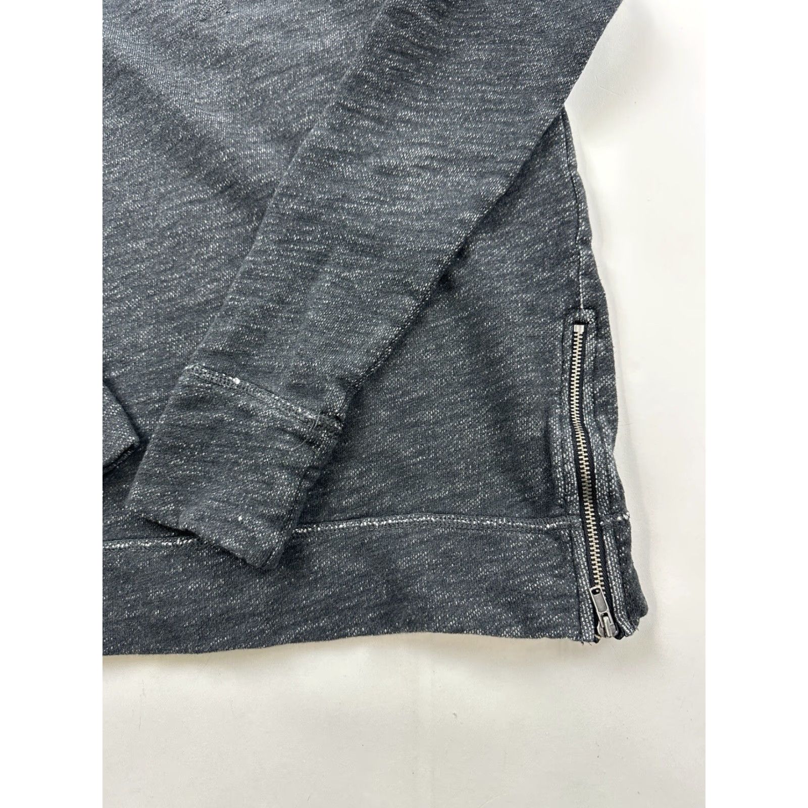 J.Crew J.Crew Sweatshirt Women’s Small Crew Neck Pullover Gray Side Zipper Womens/S? (but must be exact). Size S / US 4 / IT 40 - 2 Thumbnail